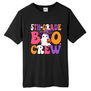 5th Grade Boo Crew Halloween Fifth Grade Halloween Teacher Tall Fusion ChromaSoft Performance T-Shirt