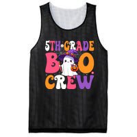 5th Grade Boo Crew Halloween Fifth Grade Halloween Teacher Mesh Reversible Basketball Jersey Tank