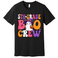 5th Grade Boo Crew Halloween Fifth Grade Halloween Teacher Premium T-Shirt