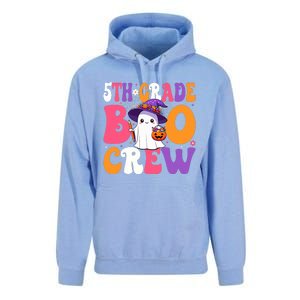 5th Grade Boo Crew Halloween Fifth Grade Halloween Teacher Unisex Surf Hoodie