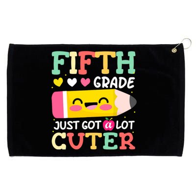 5th Grade Back To School Just Got A Lot Cuter Gift Grommeted Golf Towel