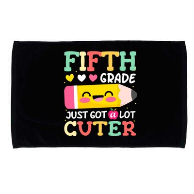 5th Grade Back To School Just Got A Lot Cuter Gift Microfiber Hand Towel