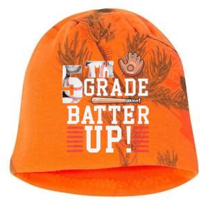 5th Grade First Day of School 5th Grade Batter Up Baseball Kati - Camo Knit Beanie