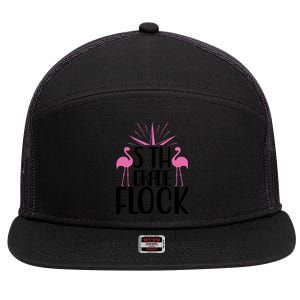 5th Grade Flock 7 Panel Mesh Trucker Snapback Hat