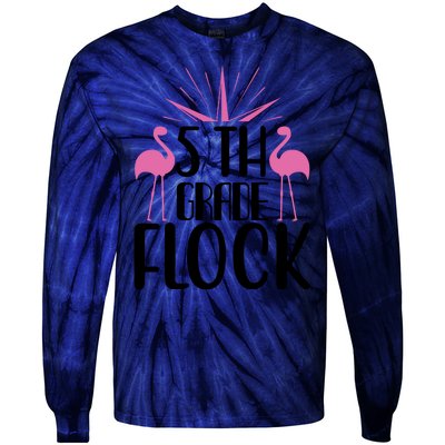 5th Grade Flock Tie-Dye Long Sleeve Shirt