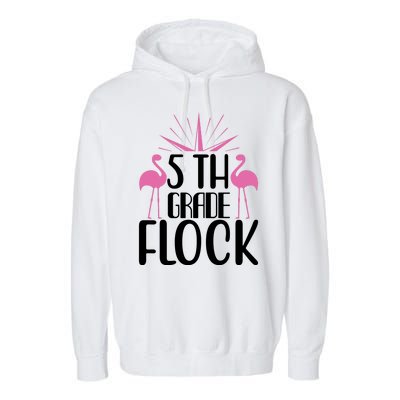 5th Grade Flock Garment-Dyed Fleece Hoodie