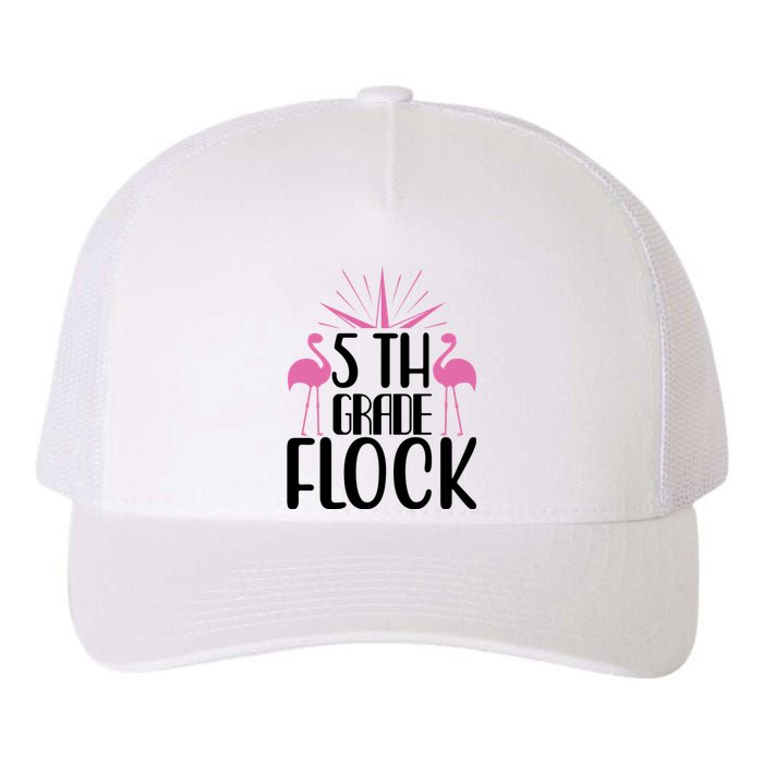 5th Grade Flock Yupoong Adult 5-Panel Trucker Hat