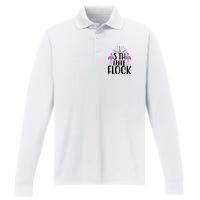 5th Grade Flock Performance Long Sleeve Polo