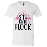 5th Grade Flock V-Neck T-Shirt