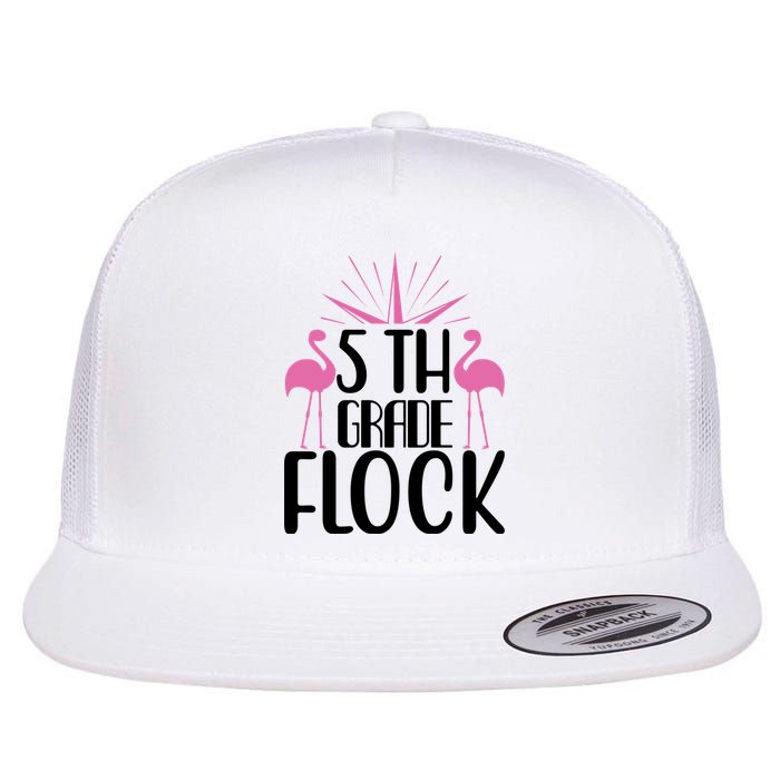 5th Grade Flock Flat Bill Trucker Hat