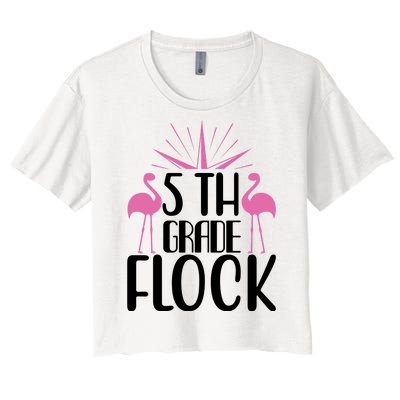 5th Grade Flock Women's Crop Top Tee