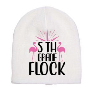 5th Grade Flock Short Acrylic Beanie