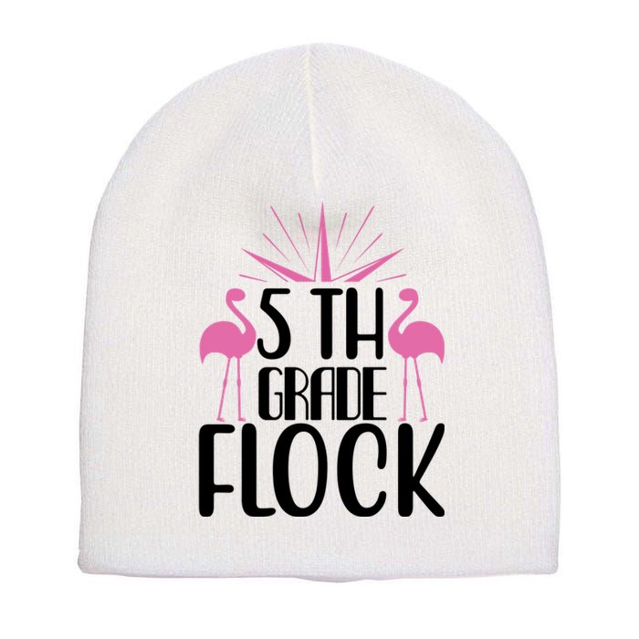 5th Grade Flock Short Acrylic Beanie