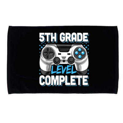 5th Grade Graduation Level Complete Video Gamer Kids Microfiber Hand Towel