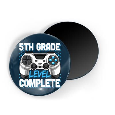 5th Grade Graduation Level Complete Video Gamer Kids Magnet