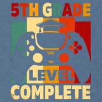 5th Grade Level Complete Graduation Last Day Of School Garment-Dyed Sweatshirt