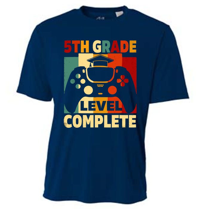 5th Grade Level Complete Graduation Last Day Of School Cooling Performance Crew T-Shirt