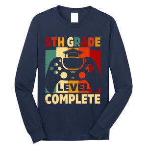 5th Grade Level Complete Graduation Last Day Of School Long Sleeve Shirt