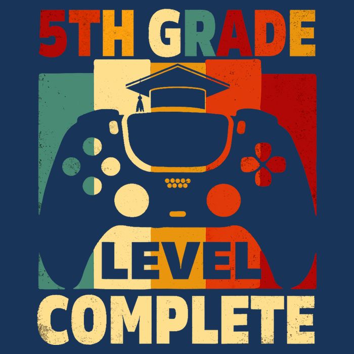5th Grade Level Complete Graduation Last Day Of School Sustainable Bucket Hat