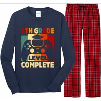 5th Grade Level Complete Graduation Last Day Of School Long Sleeve Pajama Set