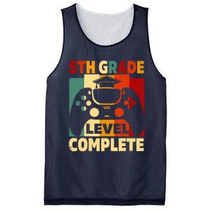 5th Grade Level Complete Graduation Last Day Of School Mesh Reversible Basketball Jersey Tank