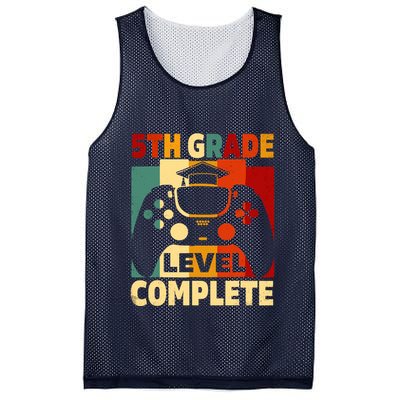 5th Grade Level Complete Graduation Last Day Of School Mesh Reversible Basketball Jersey Tank