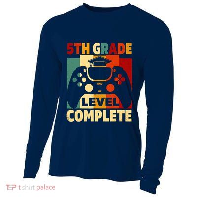 5th Grade Level Complete Graduation Last Day Of School Cooling Performance Long Sleeve Crew