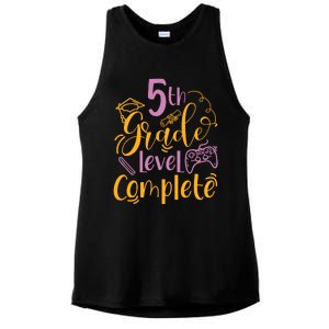 5th Grade Level Complete Fifth Grader School Graduation Ladies PosiCharge Tri-Blend Wicking Tank