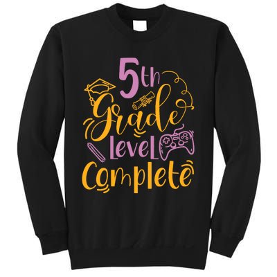 5th Grade Level Complete Fifth Grader School Graduation Sweatshirt