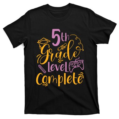 5th Grade Level Complete Fifth Grader School Graduation T-Shirt