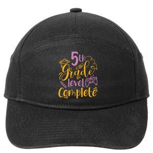 5th Grade Level Complete Fifth Grader School Graduation 7-Panel Snapback Hat