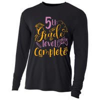 5th Grade Level Complete Fifth Grader School Graduation Cooling Performance Long Sleeve Crew