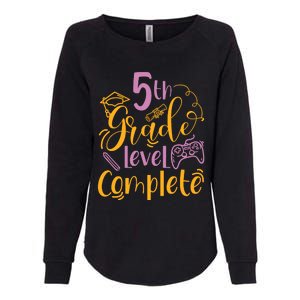 5th Grade Level Complete Fifth Grader School Graduation Womens California Wash Sweatshirt