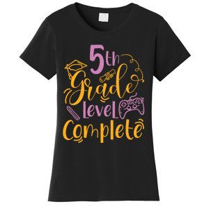 5th Grade Level Complete Fifth Grader School Graduation Women's T-Shirt