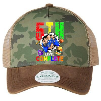 5Th Grade Level Complete Graduation Last Day Of School Legacy Tie Dye Trucker Hat