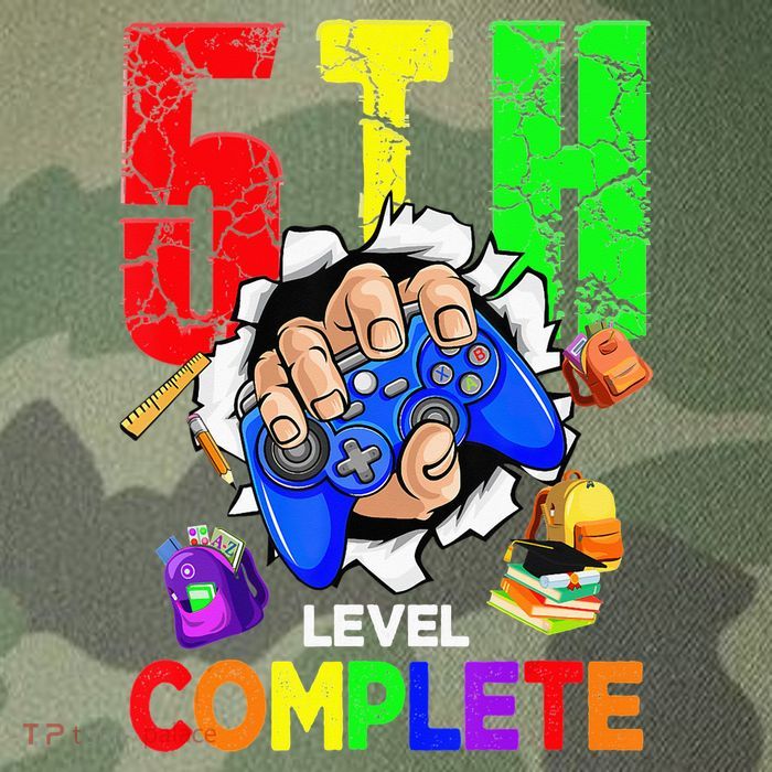 5Th Grade Level Complete Graduation Last Day Of School Legacy Tie Dye Trucker Hat