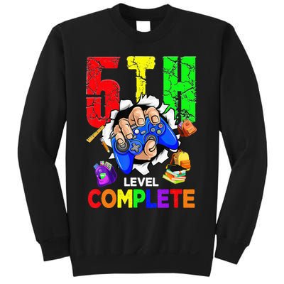5Th Grade Level Complete Graduation Last Day Of School Sweatshirt