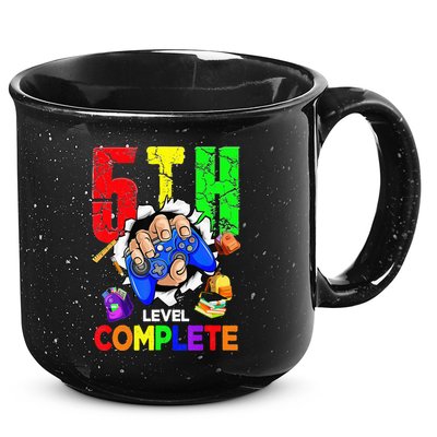 5Th Grade Level Complete Graduation Last Day Of School 15oz Campfire Ceramic Mug