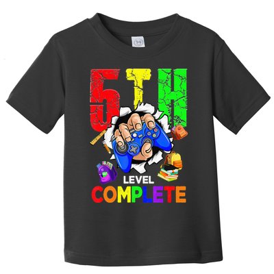 5Th Grade Level Complete Graduation Last Day Of School Toddler T-Shirt
