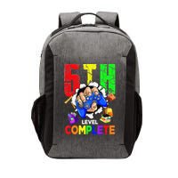 5Th Grade Level Complete Graduation Last Day Of School Vector Backpack