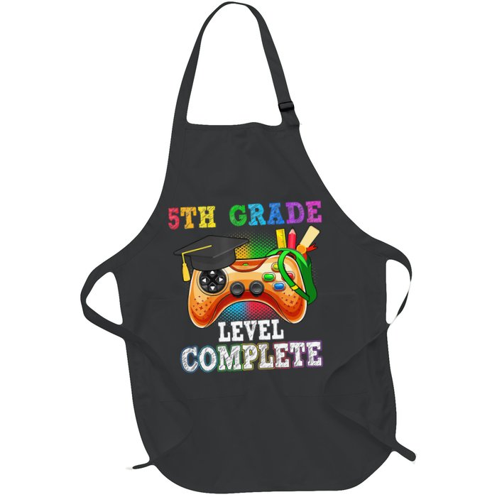 5Th Grade Level Complete Last Day Of School Graduation Apron