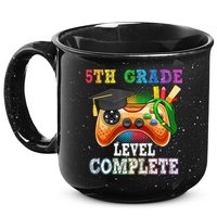 5Th Grade Level Complete Last Day Of School Graduation 15oz Campfire Ceramic Mug