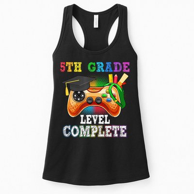 5Th Grade Level Complete Last Day Of School Graduation Womens Tank Top