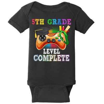 5Th Grade Level Complete Last Day Of School Graduation Baby Bodysuit