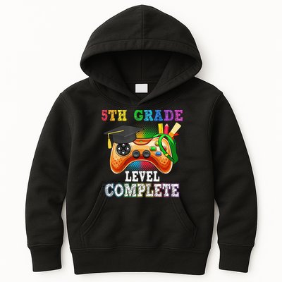 5Th Grade Level Complete Last Day Of School Graduation Kids Hoodie