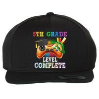 5Th Grade Level Complete Last Day Of School Graduation Wool Snapback Cap