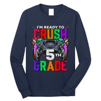 5th Grade Level Unlocked Game On 5th Grade Back To School Long Sleeve Shirt