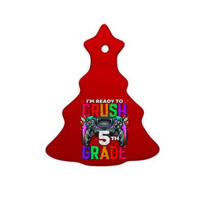 5th Grade Level Unlocked Game On 5th Grade Back To School Ceramic Tree Ornament