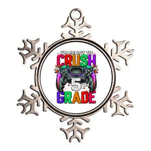 5th Grade Level Unlocked Game On 5th Grade Back To School Metallic Star Ornament