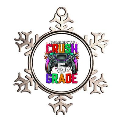 5th Grade Level Unlocked Game On 5th Grade Back To School Metallic Star Ornament